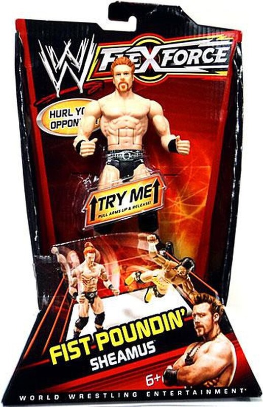 WWE Mattel Flex Force 2 Fist Poundin' Sheamus Action & Toy Figures PWcatalog