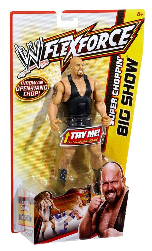 WWE Mattel Flex Force 3 Super Choppin' Big Show Action & Toy Figures PWcatalog