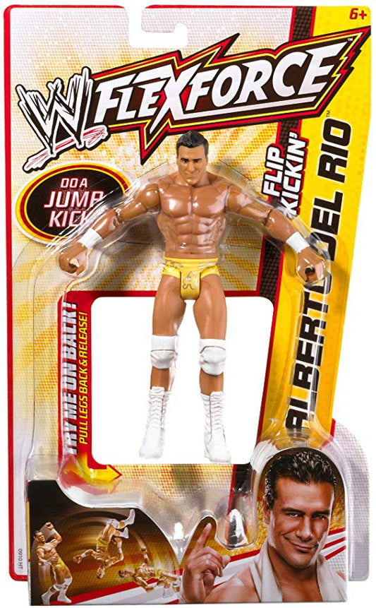 WWE Mattel Flex Force 3 Flip Kickin' Alberto Del Rio Action & Toy Figures PWcatalog