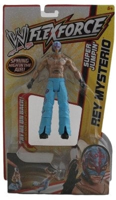 WWE Mattel Flex Force 3 Super Jumpin' Rey Mysterio Action & Toy Figures PWcatalog