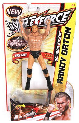 WWE Mattel Flex Force 3 Scissor Kickin' Randy Orton Action & Toy Figures PWcatalog