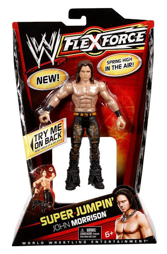 WWE Mattel Flex Force 2 Super Jumpin' John Morrison Action & Toy Figures PWcatalog