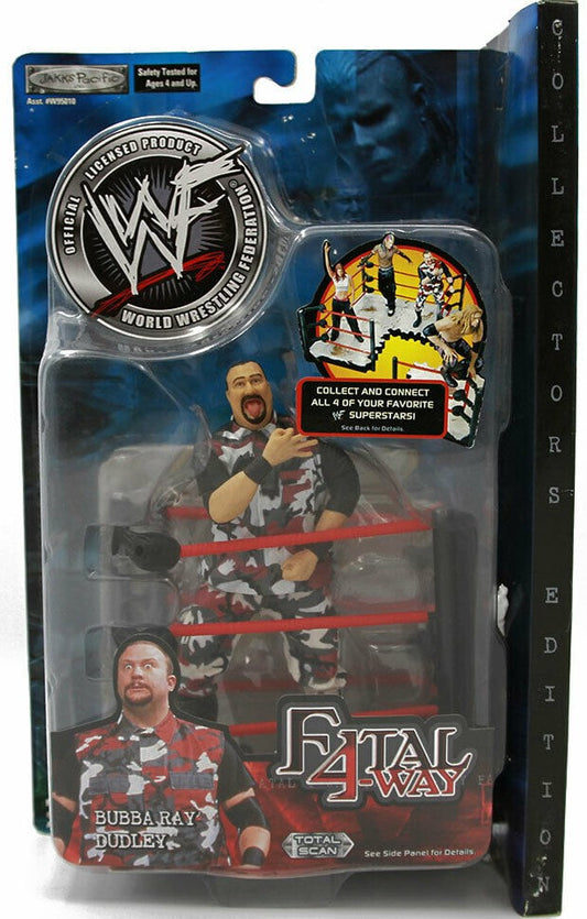 2001 WWE Jakks Pacific Fatal Four Way Series 1 Bubba Ray Dudley Action & Toy Figures PWcatalog