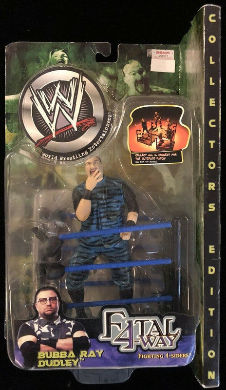 2002 WWE Jakks Pacific Fatal Four Way Series 3 Bubba Ray Dudley Action & Toy Figures PWcatalog