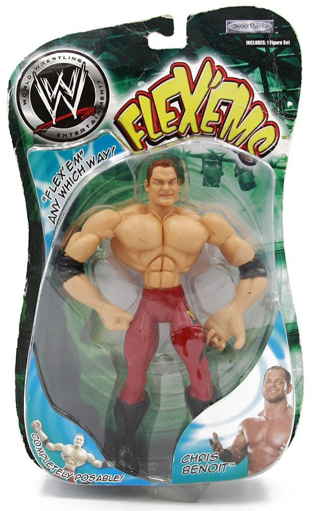WWE Jakks Pacific Flex 'Ems 13 Chris Benoit Action & Toy Figures PWcatalog