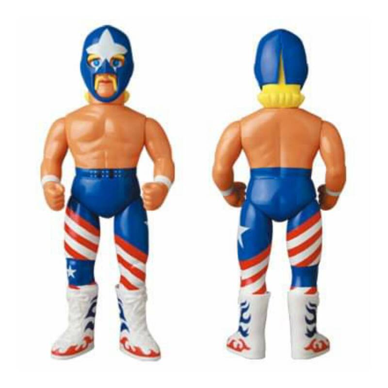 WWE Medicom Toy Sofubi Fighting Series Mr. America Action & Toy Figures PWcatalog