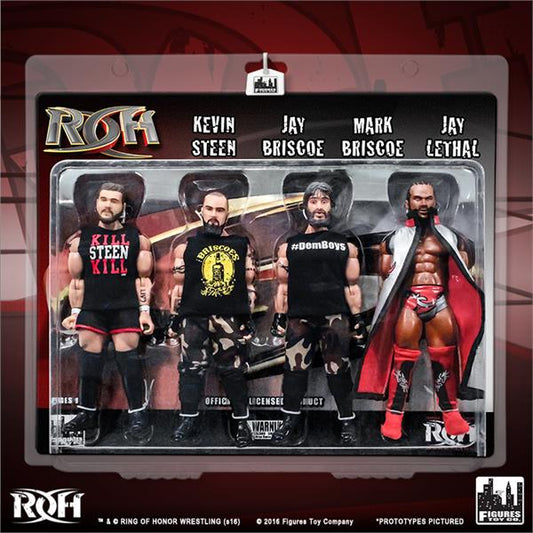 ROH FTC Multipack: Kevin Steen, Jay Briscoe, Mark Briscoe & Jay Lethal Action & Toy Figures PWcatalog