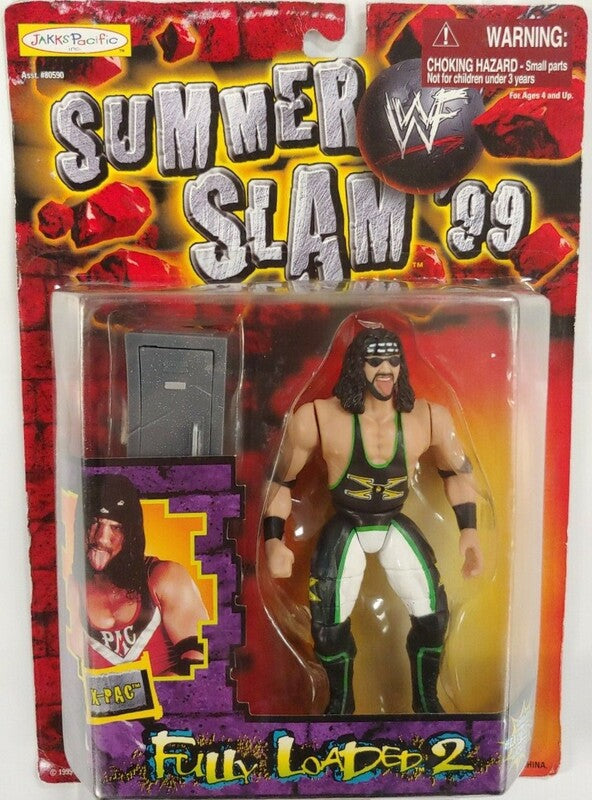 1999 WWF Jakks Pacific Fully Loaded Series 2 X-Pac Action & Toy Figures PWcatalog