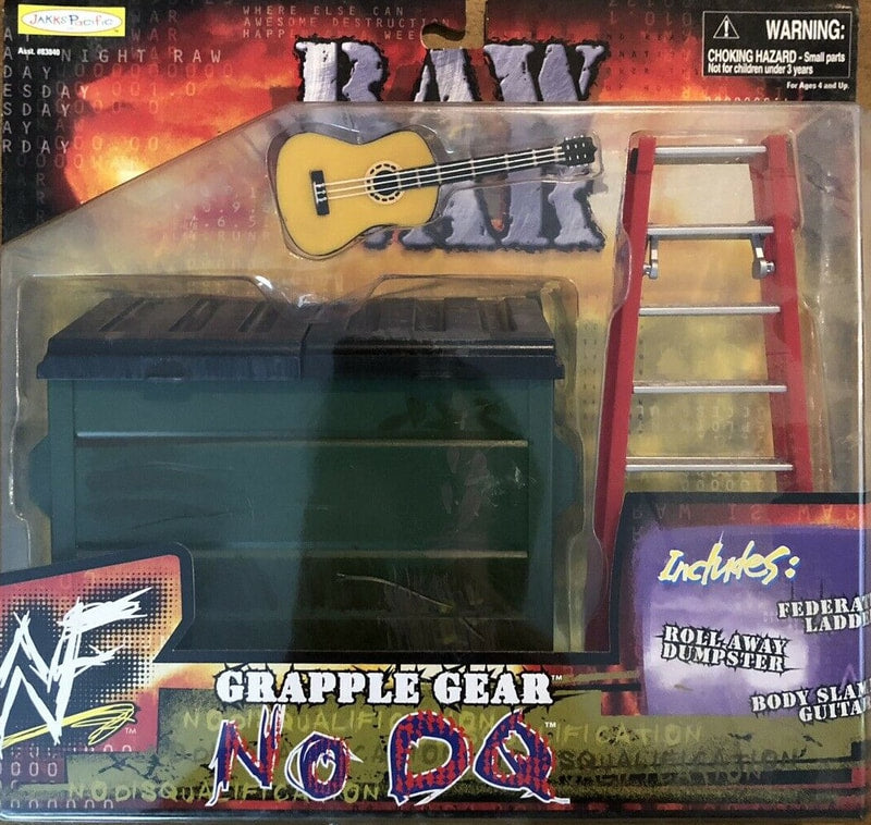 1999 WWF Jakks Pacific Grapple Gear Raw Is War: No DQ Action & Toy Figures PWcatalog