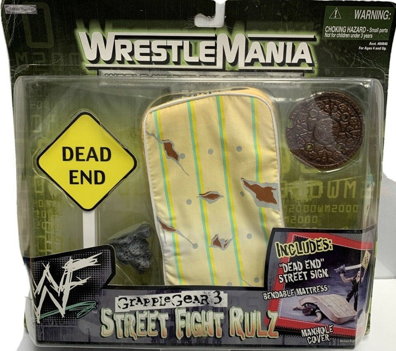 1999 WWF Jakks Pacific Grapple Gear Series 3: Street Fight Rulz Action & Toy Figures PWcatalog