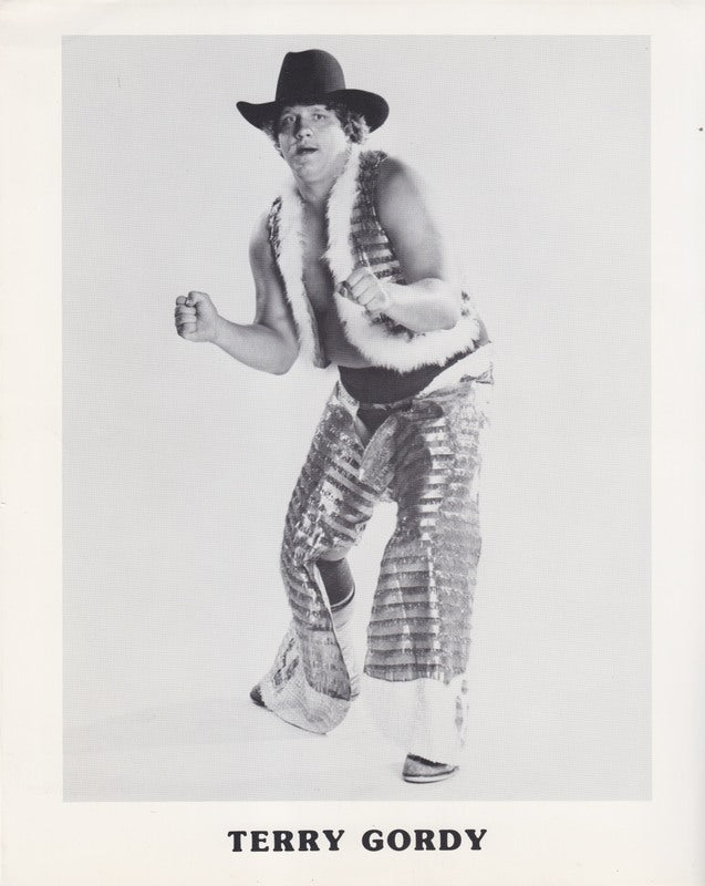 1980's UWF Terry Gordy Promo Photo PWcatalog