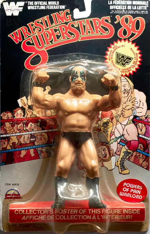 WWF LJN Wrestling Superstars 6 "Powers of Pain" Warlord Action & Toy Figures PWcatalog