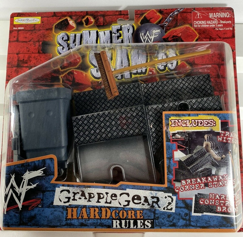 1998 WWF Jakks Pacific Grapple Gear Series 2: Hardcore Rules Action & Toy Figures PWcatalog
