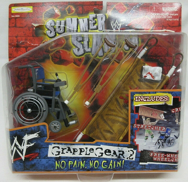 1998 WWF Jakks Pacific Grapple Gear Series 2: No Pain, No Gain! Action & Toy Figures PWcatalog
