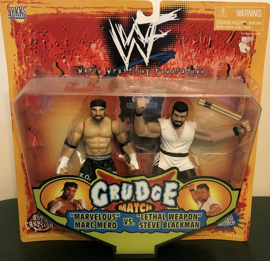 1998 WWF Jakks Pacific Grudge Match: "Marvelous" Marc Mero vs. "Lethal Weapon" Steve Blackman