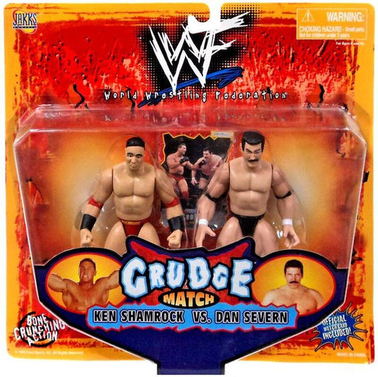 1998 WWF Jakks Pacific Grudge Match: Ken Shamrock vs. Dan Severn Action & Toy Figures PWcatalog