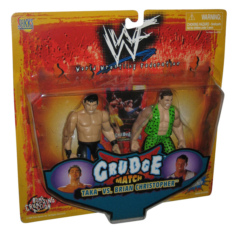 1998 WWF Jakks Pacific Grudge Match: TAKA vs. Brian Christopher Action & Toy Figures PWcatalog