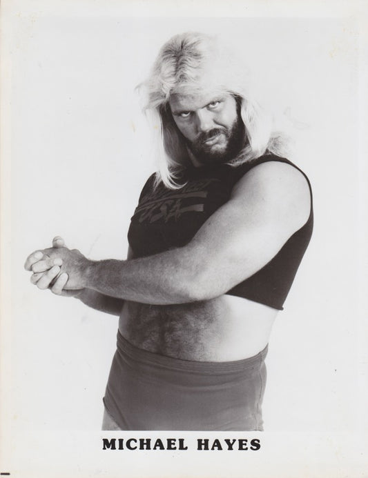 1980s UWF Michael "P.S."Hayes Promo Photo
