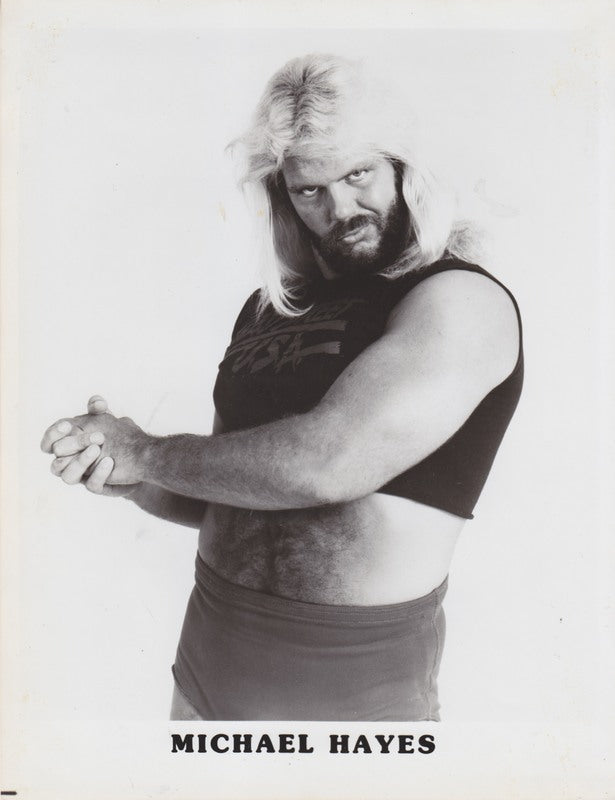 1980's UWF Michael "P.S."Hayes Promo Photo PWcatalog