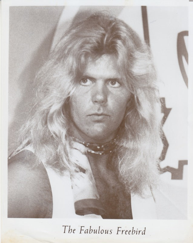 1980's WCCW Fabulous Freebird Michael P.S. Hayes Promo Photo PWcatalog