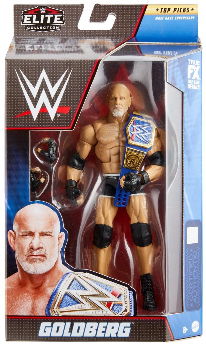 WWE Mattel Top Picks 2022 Goldberg Action & Toy Figures PWcatalog