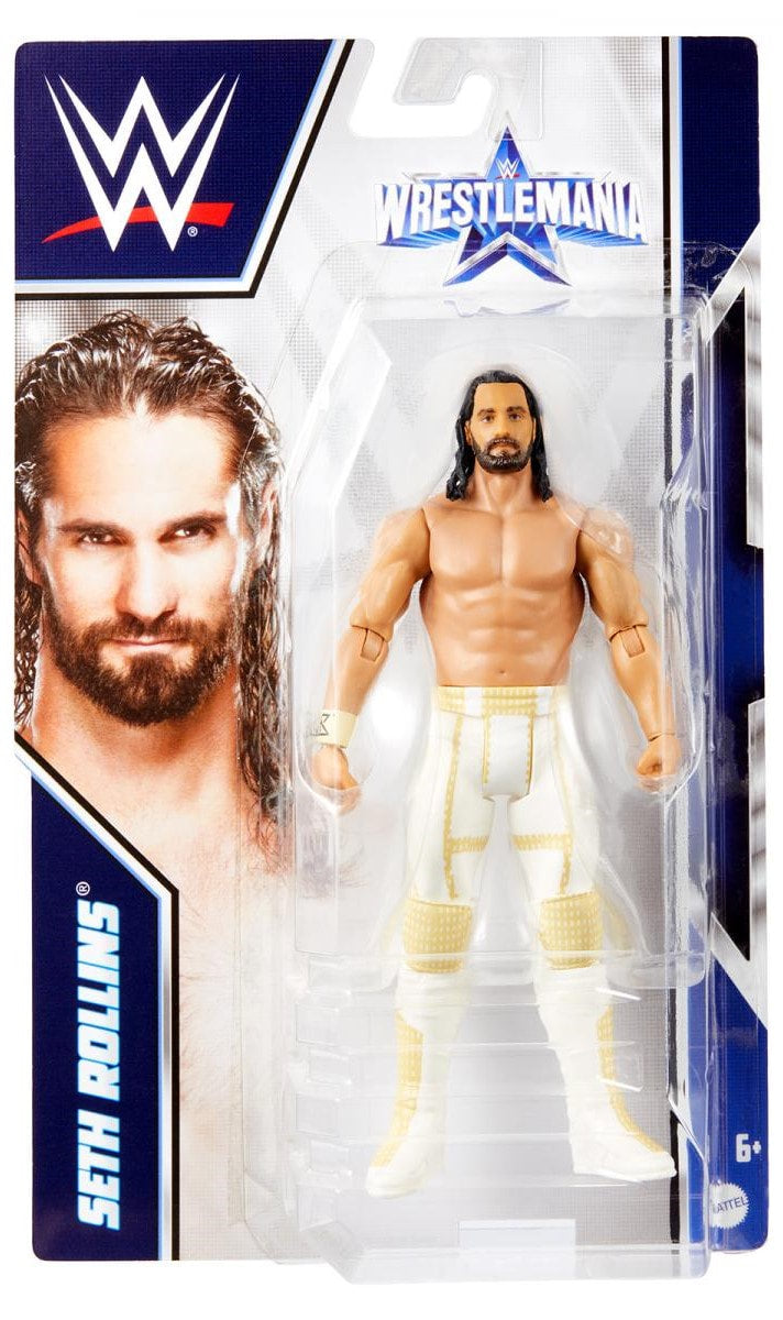 WWE Mattel WrestleMania 38 Seth Rollins Action & Toy Figures PWcatalog