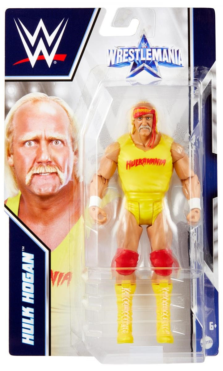 WWE Mattel WrestleMania 38 Hulk Hogan Action & Toy Figures PWcatalog