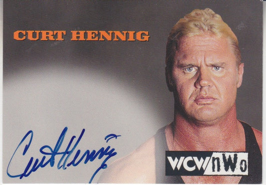 1998 Topps WCW/NWO Curt Hennig Autograph 2017 Approx value:$200