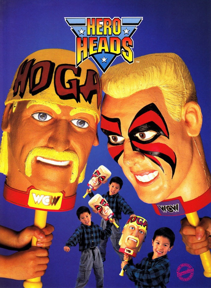 Life Size Hero Heads Hulk Hogan 1995 OSFT PWcatalog