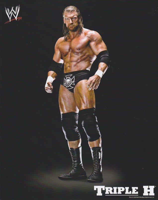 2008 Triple H WWE Promo Photo PW Catalog