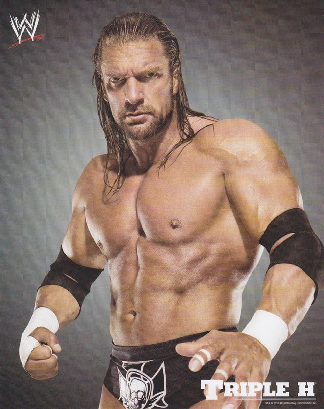 2010 Triple H WWE Promo Photo PW Catalog