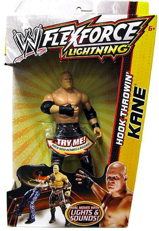 WWE Mattel Flex Force Lightning Hook Throwin' Kane Action & Toy Figures PWcatalog