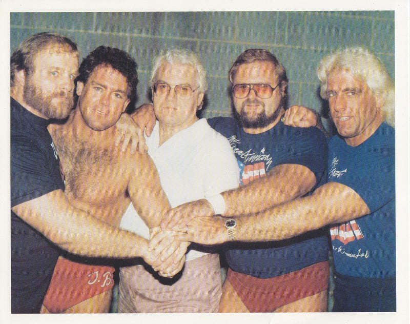 2005 NWA Four Horsemen Wrestle Reunion 8x10 Promo Photo PWcatalog