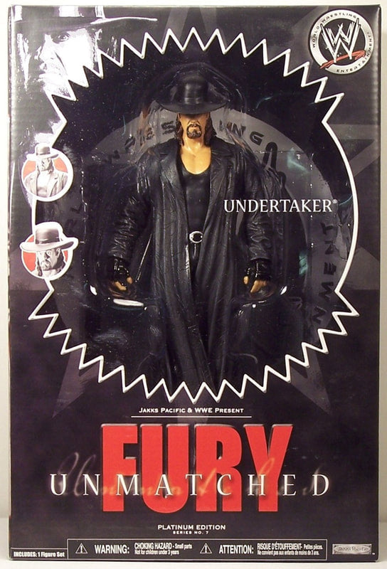 WWE Jakks Pacific Unmatched Fury 7 Undertaker Action & Toy Figures PWcatalog