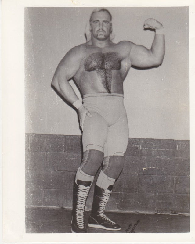 1970's NWA CWF Terry Boulder Promo Photo PWcatalog