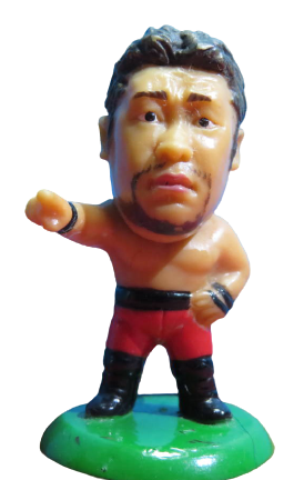 Pro-Wrestling NOAH CharaPro Mini Big Heads/Pro-Kaku Heroes 3 Yoshinobu Kanemaru Action & Toy Figures PWcatalog