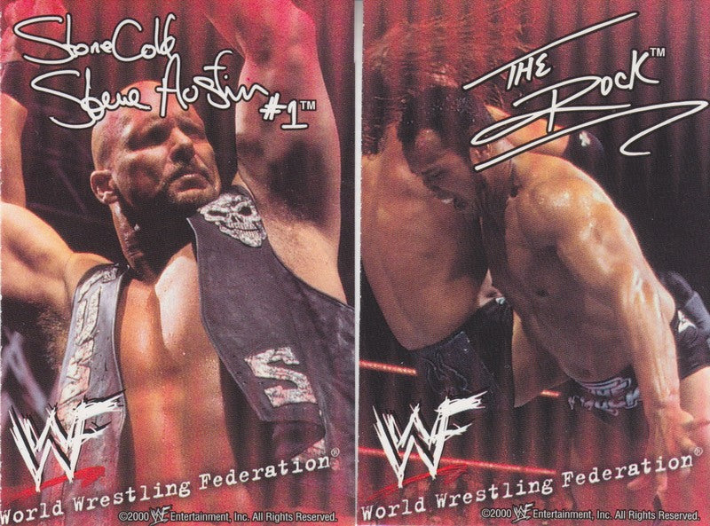 2000 Good Humor WWF Ice Cream Cards Set#12 (10) Nm Approx 2017 value:$100
