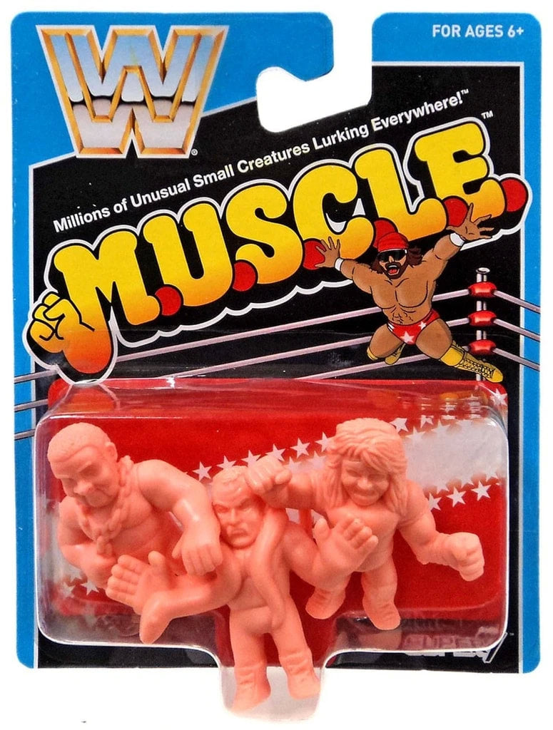 WWE Super7 M.U.S.C.L.E. Junkyard Dog, Jake "The Snake" Roberts & Ultimate Warrior Action & Toy Figures PWcatalog