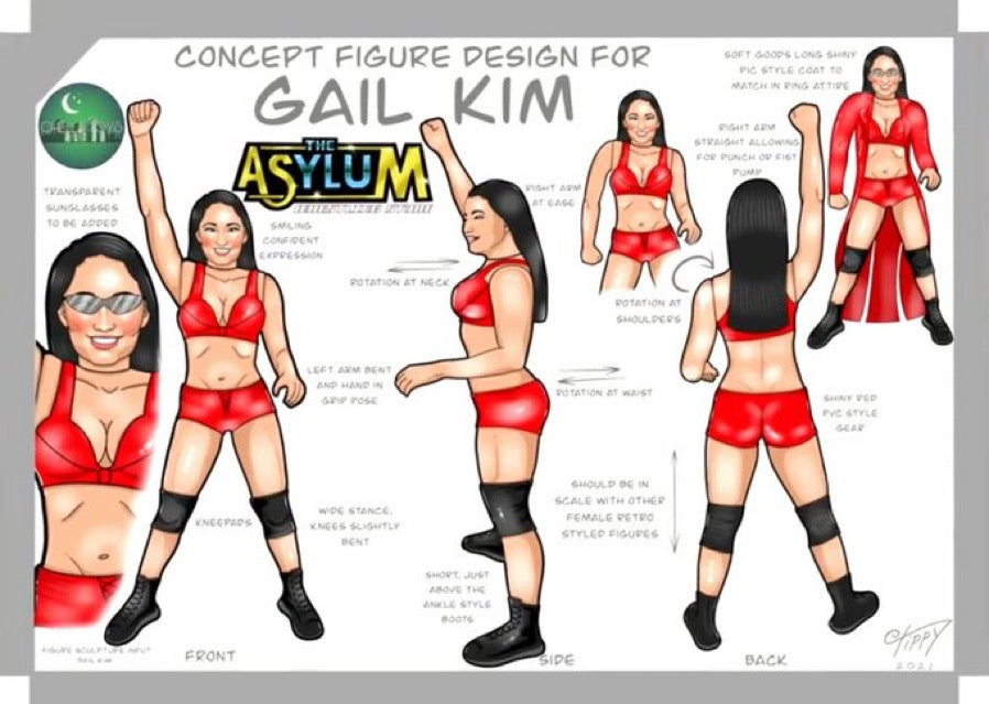 Chella Toys Wrestling Megastars 3 Gail Kim Action & Toy Figures Pwcatalog