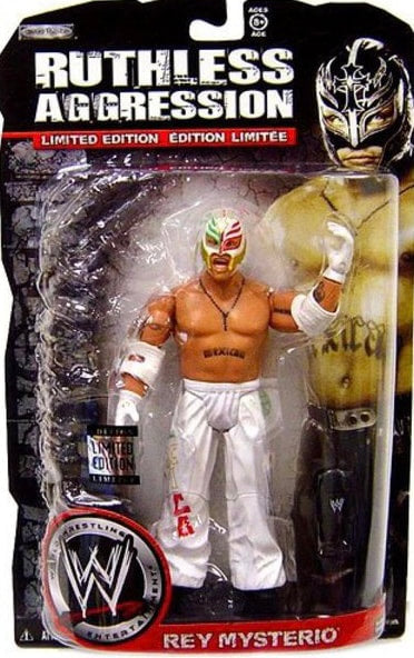 WWE Jakks Pacific Ruthless Aggression Rey Mysterio Action & Toy Figures PWcatalog