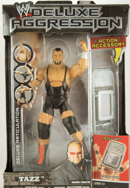 WWE Jakks Pacific Deluxe Aggression 15 Tazz Action & Toy Figures PWcatalog