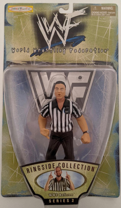 1998 WWF Jakks Pacific Ringside Collection Series 2WWF Referee Action & Toy Figures PWcatalog