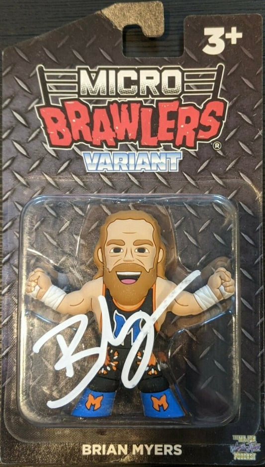 2021 Major Wrestling Figure Podcast Micro Brawlers Variant Edition Brian Myers