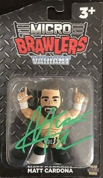 2021 Major Wrestling Figure Podcast Micro Brawlers Variant Edition Matt Cardona Action & Toy Figures PWcatalog