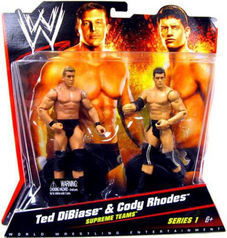WWE Mattel Battle Packs 1 Ted DiBiase & Cody Rhodes Action & Toy Figures PWcatalog
