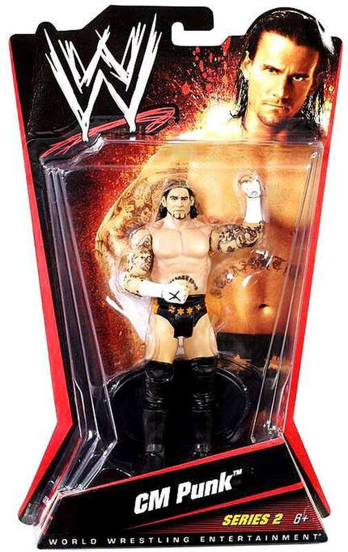 WWE Mattel Basic Series 2 CM Punk Action & Toy Figures PWcatalog