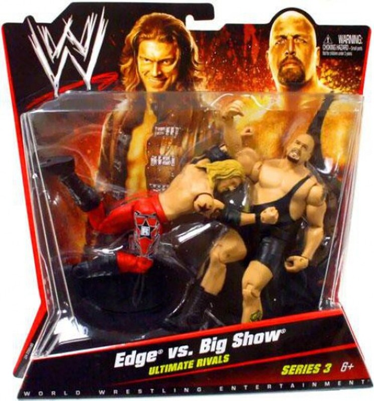 WWE Mattel Battle Packs 3 Edge vs. Big Show Action & Toy Figures PWcatalog