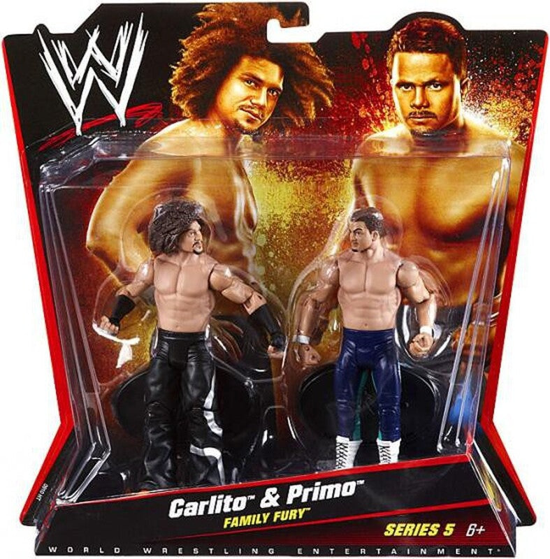 WWE Mattel Battle Packs 5 Carlito & Primo Action & Toy Figures PWcatalog
