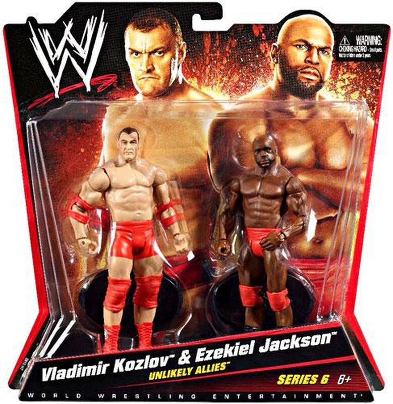 WWE Mattel Battle Packs 6 Vladimir Kozlov & Ezekiel Jackson Action & Toy Figures PWcatalog