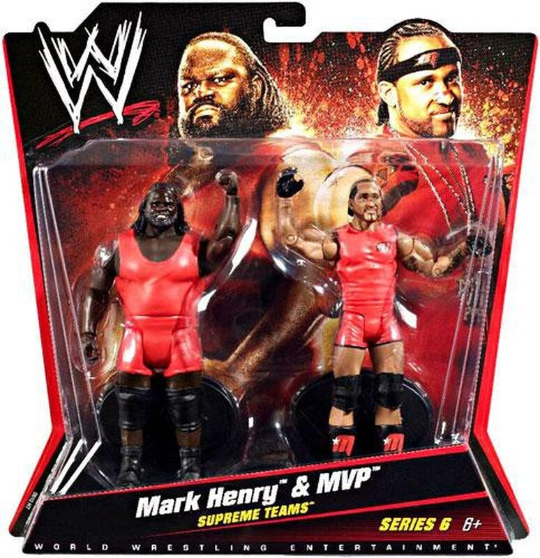 WWE Mattel Battle Packs 6 Mark Henry & MVP Action & Toy Figures PWcatalog